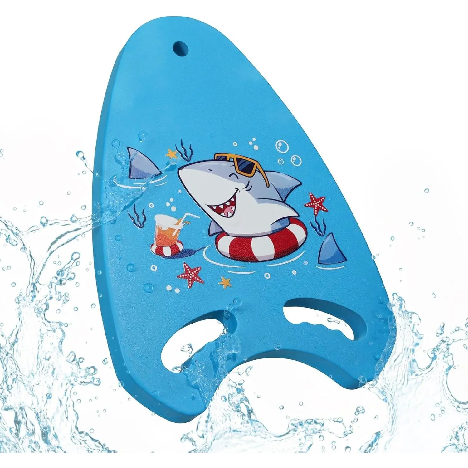 Kids Cartoon Kickboard, Swim Board with Ergonomic Grip, Swim Training Pool Exercise Equipment, Promote Natural Swimming Position, Water Fun Tool for Kids