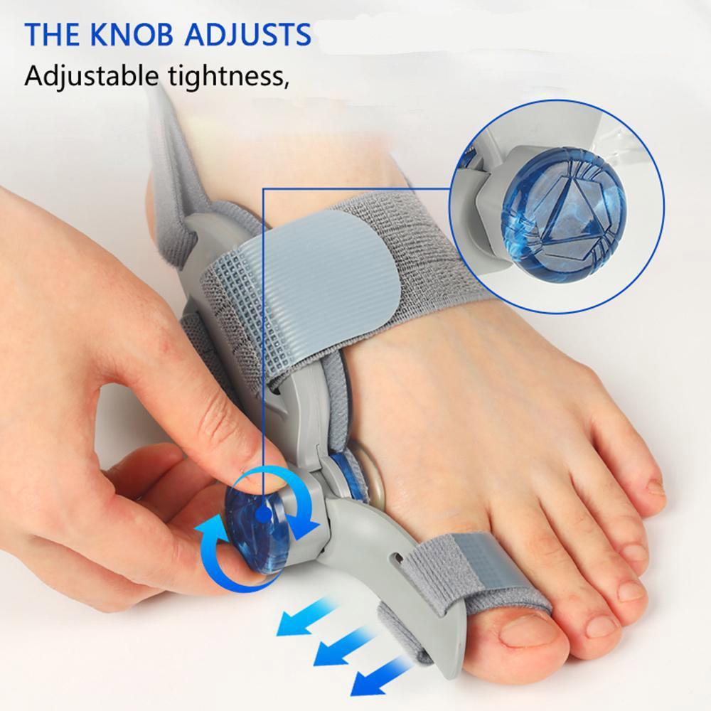 Adjustable Toe Straightener, 1 Box Toe Bunion Stretch Band, Toe Straightener for Women & Men, Foot Care Tool for Home & Travel, Pedicure Care Tool