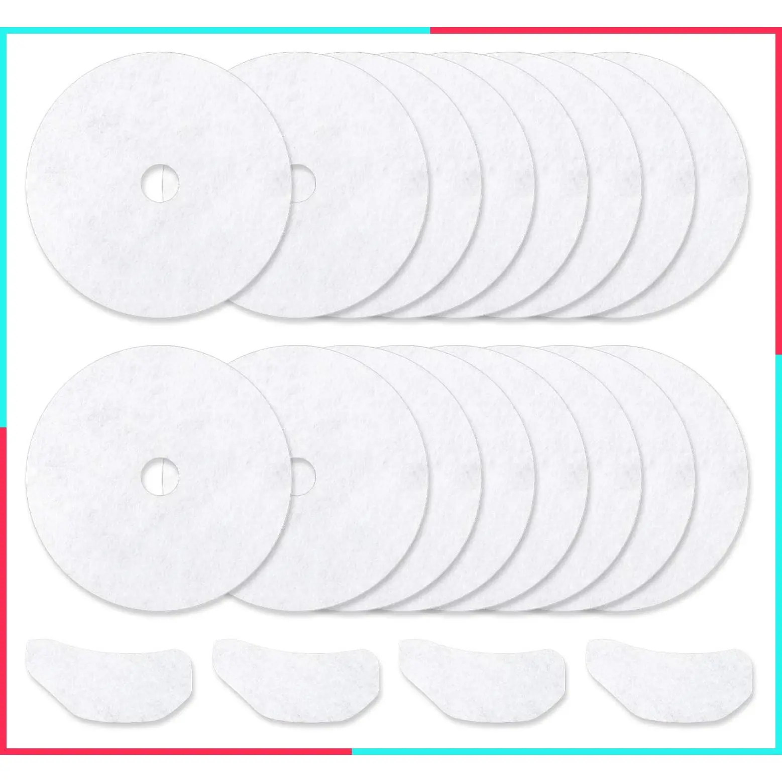 Extra Thick Cloth Dryer Exhaust Filter Set 20 PCS 16 Exhaust Filters & 4 Air Intake Filters
