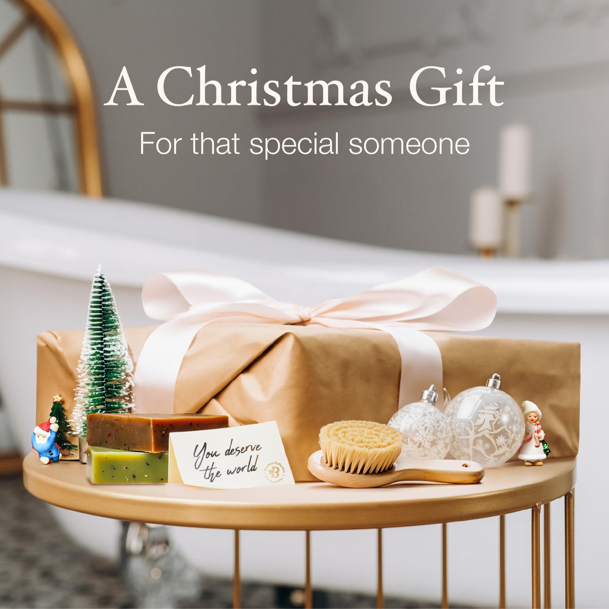 Bamboo Bath Tub Tray, Wooden Bath Tub Tray with Expandable Sides, Bathroom Accessories & Gifts for Women & Men