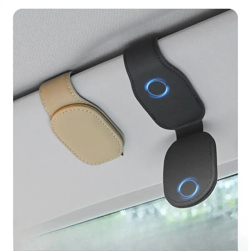 Multifunctional Car Sun Visor Clip: Sunglasses Holder, Card Organizer, and Creative In-Vehicle Ticket/Receipt Clip, Car Storage Organizers, Accessories For Car