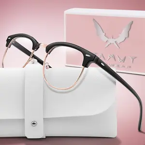 Fashion Photochromic Reading Glasses with Case & Gift Packaging, Unisex Blue Light Blocking Eyewear, Classic Framed Design