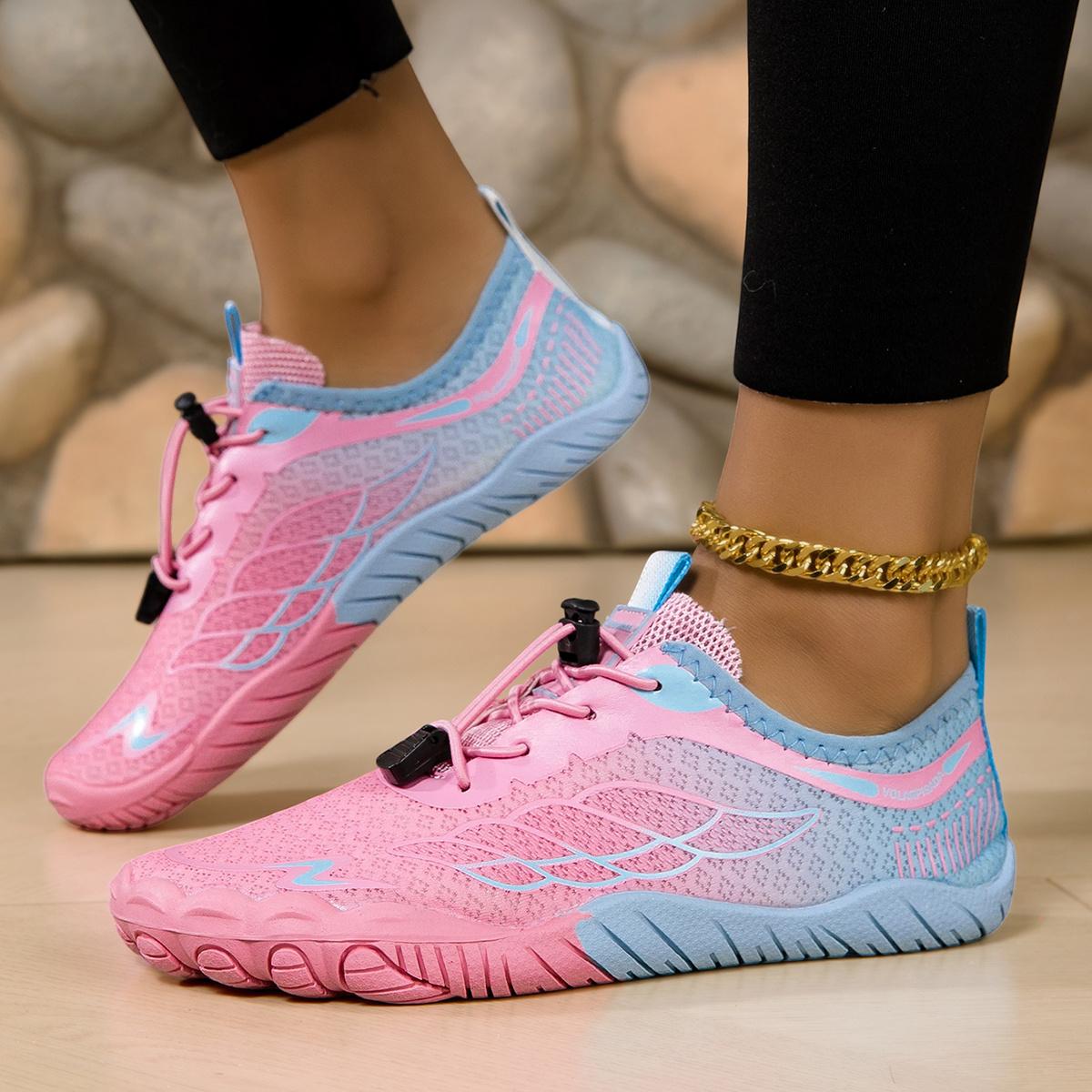 [Quick-Dry Water Shoes] Breathable Quick-Dry Women's Water Shoes - Non-slip, Lightweight, High-Quality Outdoor Hiking Shoes, Cut-Restant Amphibious Beach, Fitness, Cycling and Swimming Shoes with Breathable Fabric Upper and Non-slip Sole