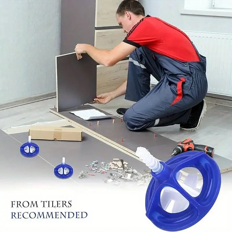 150pcs Professional Ceramic Tile Leveling System, Clips Spacers Straps Spiral Wadge, Tile Laying Wall Floor Fixing, Construction Tools, Tile Installation Tools