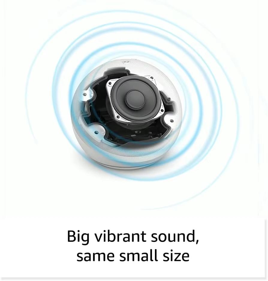 Small Bluetooth Speaker, RGB Mini Wireless Subwoofer with Spherical Design, Compact & Powerful for Home and Outdoor Use