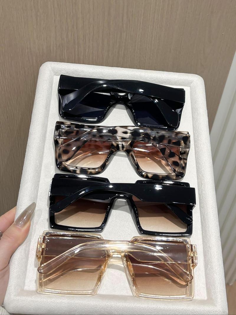 Unisex Fashionable Sunglasses, Trendy Casual Sunglasses for Everyday Use, Fashion Accessories for Outdoor Activities, Trendy Styling Sunglasses