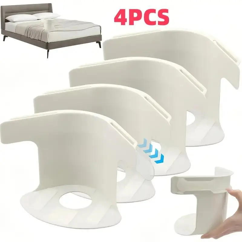 Lock Sheet Holders Set of 4, HeavyDuty Bed Sheet Holders with Straps, Keep Sheets Firm &Tight,Corner Fitted for All Mattress Sizes Bedsheet Clip Durable BeddingAccessories/ Keep Sheets Tight Heavy Duty Bed Sheet Holder Bed Garter