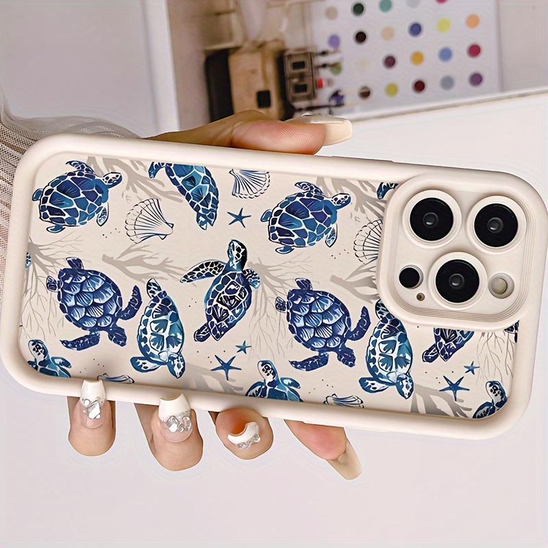 Cute Turtle Shell Pattern Phone Case, Anti-drop Cellphone Protective Case, Total Protective Shockproof Mobile Phone Cover for iPhone17 Pro Max Plus Air/11 12 13 14 15 16 Pro Max Protector Screen Protector Protection Casing Smartphone