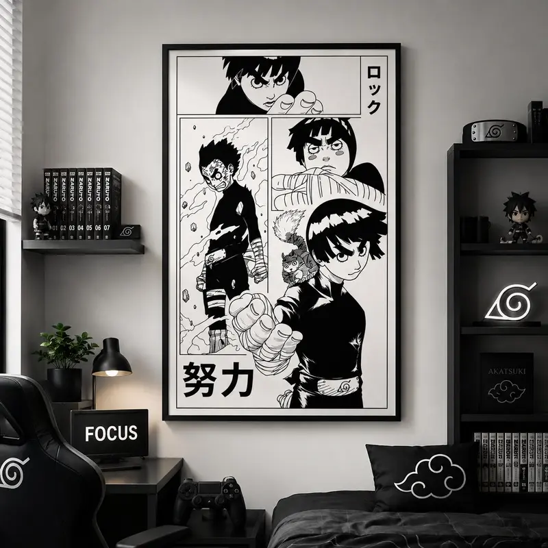 Rock Lee Naruto Poster, Rock Lee Poster
