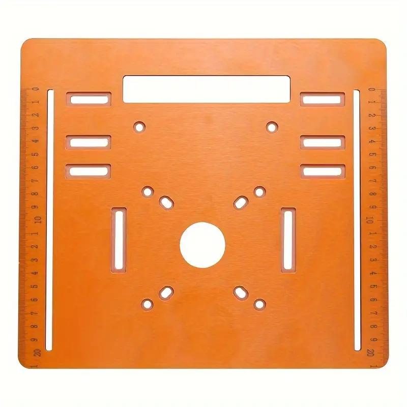 Adjustable Circular Saw Base, 1 Count Cutter Base Plate, Adjustable Base Plate for Portable Saws, Circular Saw Guide Base Plate, Woodworker's Cutting Tool, Power Tool