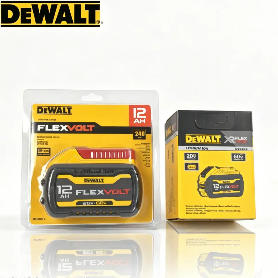 DEW FLEXVOLT  12.0Ah B612 20V/60V  RECARGEE LI-ION Battery DEW 60V BATTERY Long-Lasting Power for Chainsaws DEW edge ers Mowers All-Day Outdoor  DEW LITIUM-ION BATTERY DEW RECARGEE BATTERY replacement Lithi