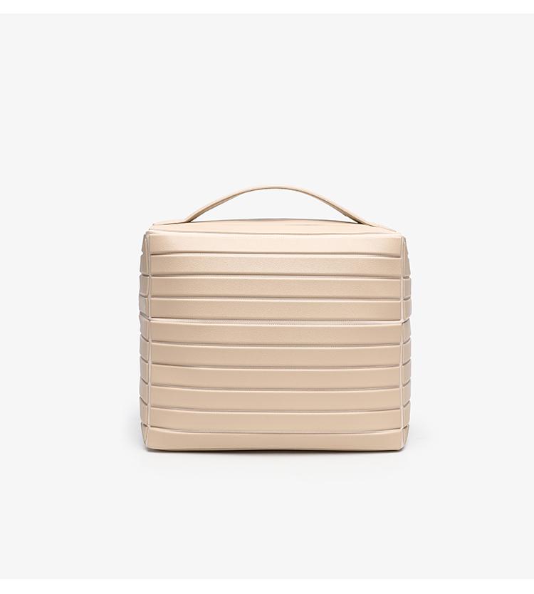 Foldable Waterproof Toiletry Bag – Large Capacity Travel Organizer (8.5x7.5x5.9 Inches) | Compartments for Cosmetics, Toiletries & Essentials – Lightweight, Durable & Spill-Proof