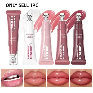 Lip Care Serum for Women, Lip Plumping Gloss, Moisturizing Hydrating Natural Lip Balm, Lip Makeup & Lipstick, 1pc Essential Beauty Product
