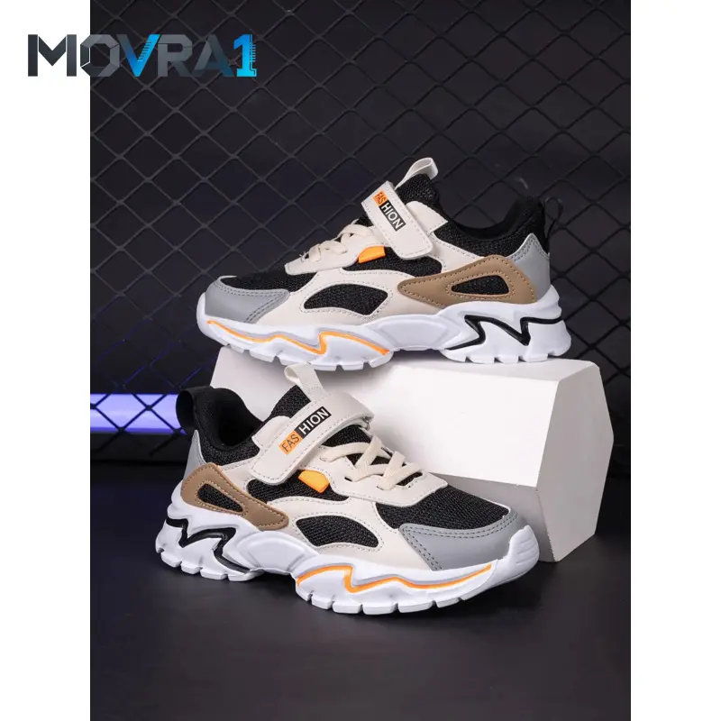 MOVRA1 All-Season Trendy Dad Shoes, Colorblock Design, Anti-Eva Sole, Casual New Sneakers, All Seasons Sneakers, Soft Comfortable Lining, Sneaker Resistant, Sneaker Footwear