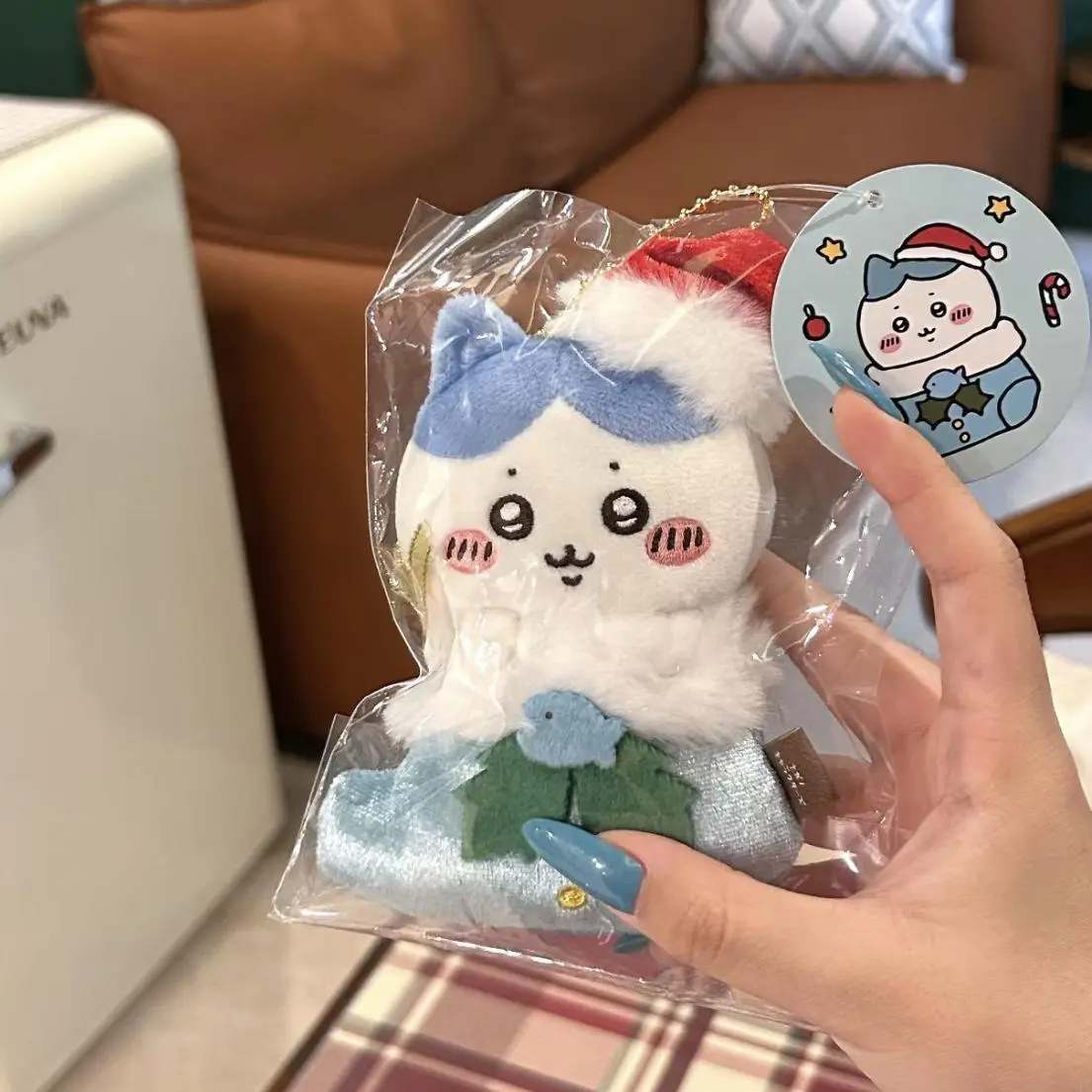 Chiikawa Cute Christmas Socks Hachiware Usagi Ornament Gift Plush Doll