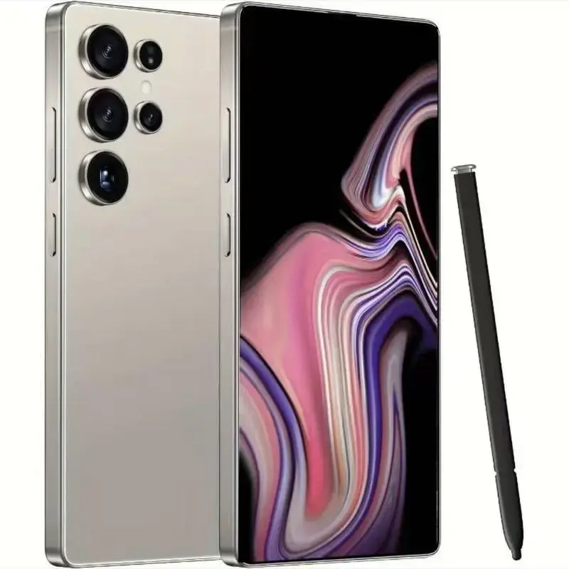 EET Ultra Unlocked 5G Smartphone, 12GB+512GB, 6800mAh Battery, Fast Charging Capability, Android 14 System, 108MP+48MP Camera, Face & Fingerprint Unlock | Dual SIM | Autofocus | Built-in Pen |