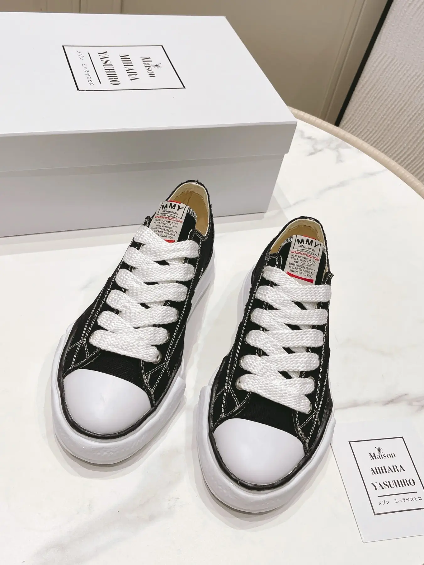 Maison Minara Yasuhiro 2026 New Mmy Classic Anti-Slip Durable Lightweight Low Top Sneakers, Campus Couple Shoes, Versatile, Gift with Box
