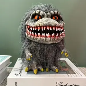 Gothic Alien Monster Elf Doll - Quirky Fantasy Stuffed Creature Figure for Home Decor - Ideal Spooky Ornament for Outside Patio, Bar and Office Shelf - Perfect Unique Holiday Gift