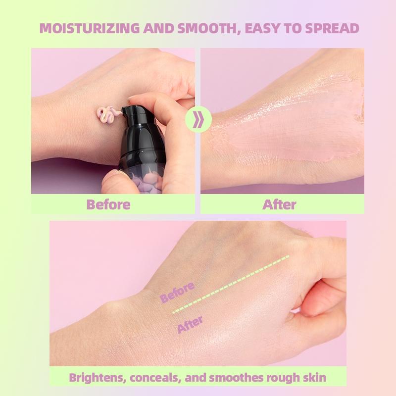 Isolation Cream Three Colors Protection, Even Skin Tone Makeup Base Brightening Primer Concealer, Isolation Cream for Flawless Look, Daily Makeup