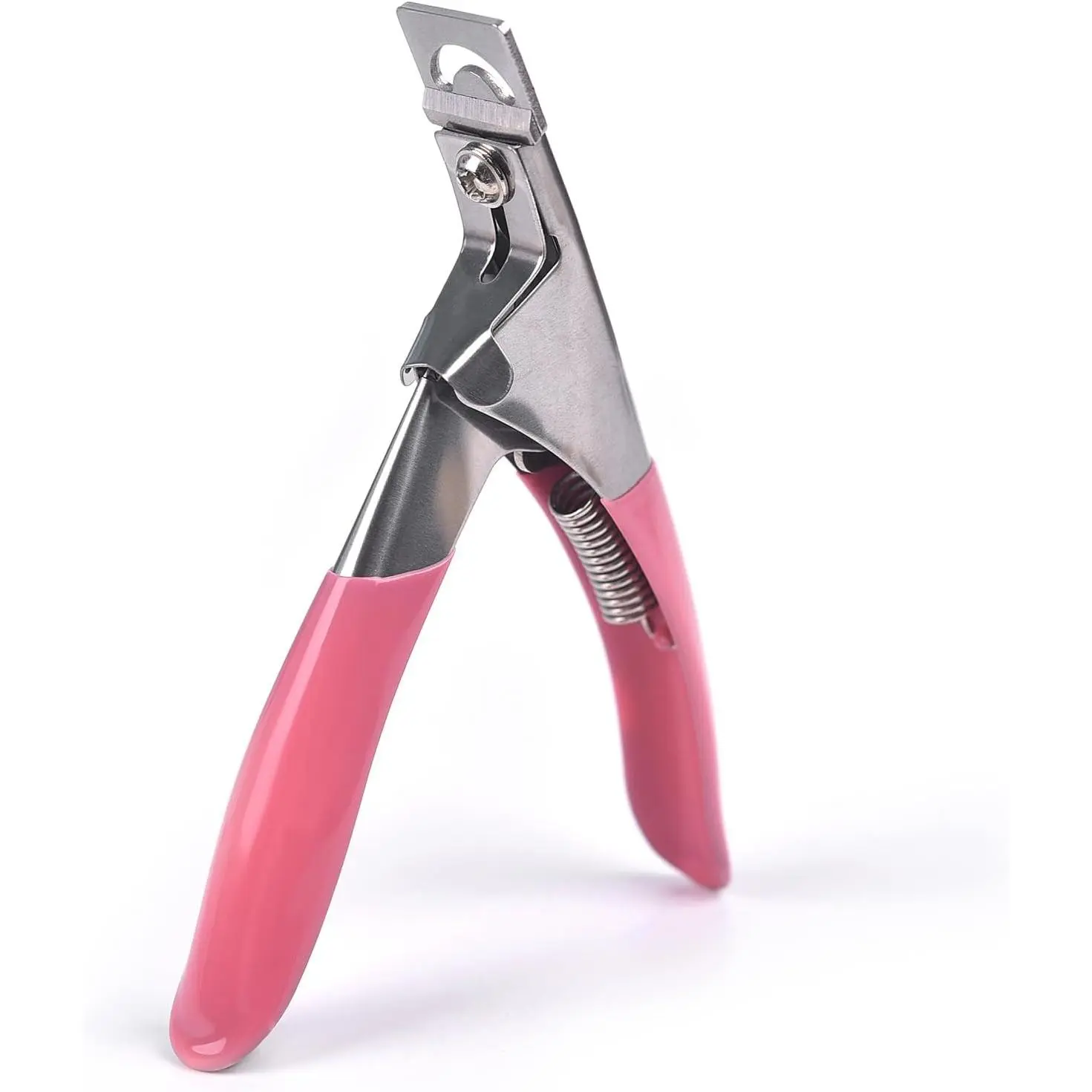 Acrylic False Nail Clippers with Magnets,Nail Cutters for Nail Tips,Nail Tip Cutter with Length Measurement, Acrylic Nail Cutter with Sizer Magnets, Manicure Tool for Salon Home Nail Art.