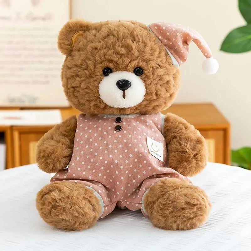 Cute Kawaii Pajamas Teddy Bear Animal Plush Toys Soft Comfortable Children's Birthday Gift Girls Children's Toys