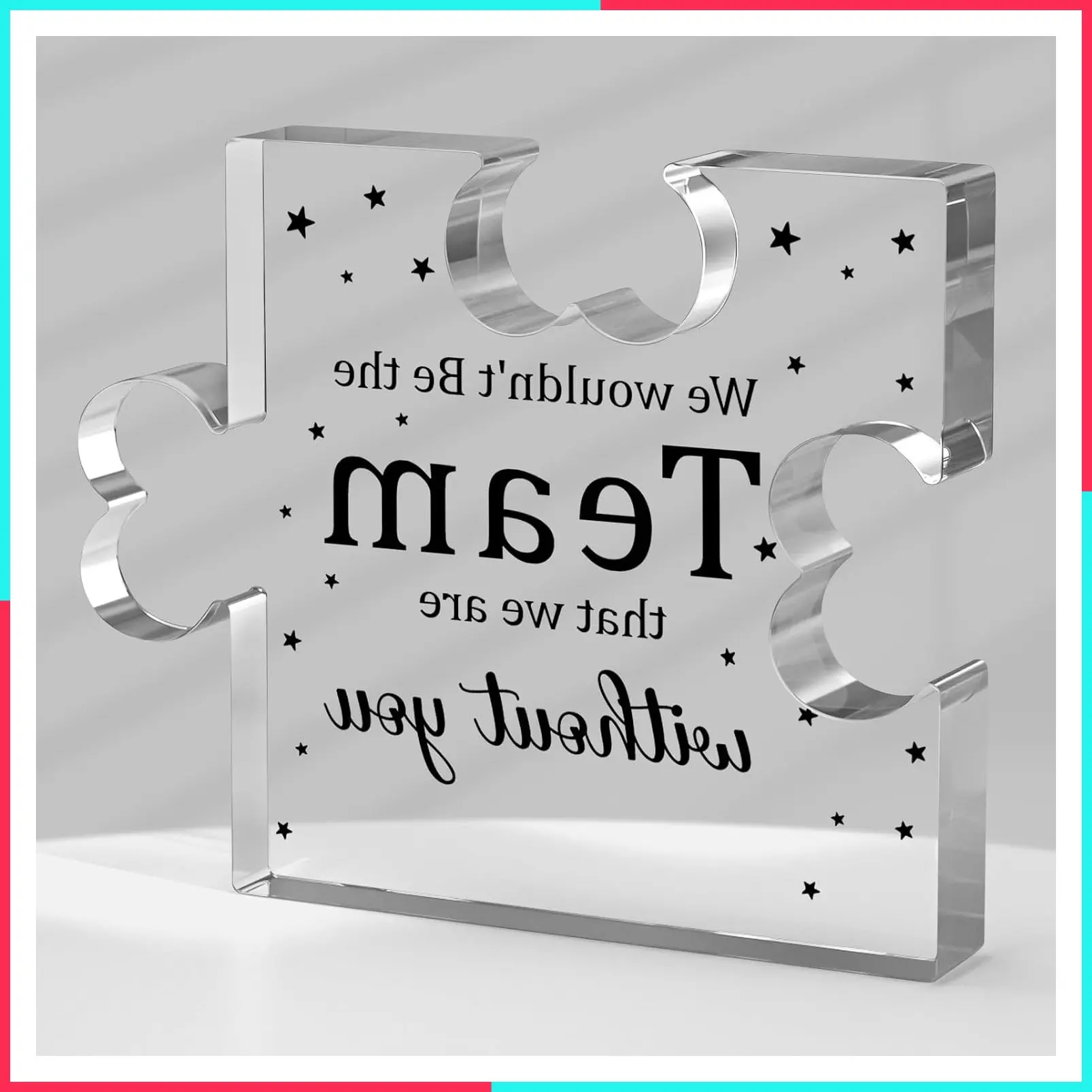 Boss Gifts for Women and Men, Farewell Gift for Coworkers Acrylic Plaque
