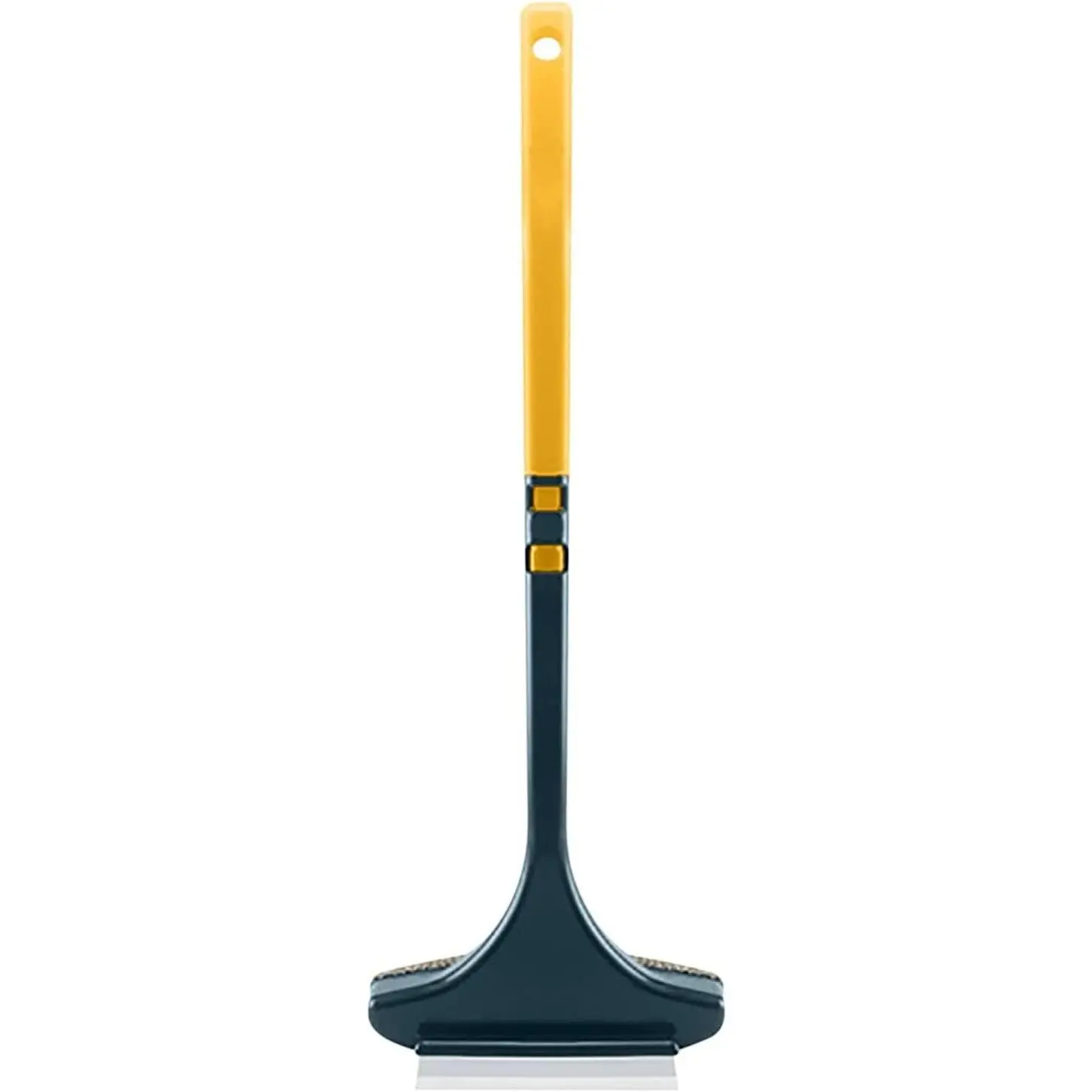 Multifunctional Screen Brh ，2 in 1 Window Cleaner Brh，Extendable Window Cleaning Tool Multifunctional Screen Brh Wet and Dry Glass Cleaning Brh (Green + Yellow)