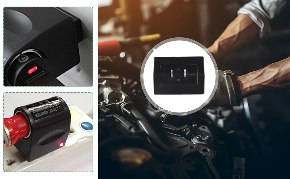 wall plug to cigarette lighter AC Outlet 12V DC Car Socket Adapter cell phone charger and enjoy portable charging anywhere no vehicle required Durable Cigarette Lighter to Wall