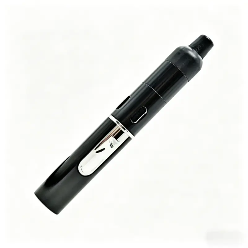 Pack Black Mini Incense Stick Pen, Premium Metal Handheld Aroma Burner With Carry Pouch Reusable For Daily Yoga Aromatherapy Gift