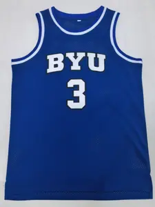 Fashion Embroidered Jersey Mesh Breathable, Dibansa 3-Number Jersey, Sporty Sleeveless Design, Loose-Fit, All Seasons Wear
