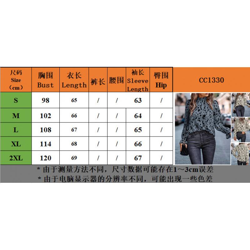 New European and Style Autumn Winter Elegant Polyester Pullover Long Sleeve Half High Collar Loose Fit Women's Shirt