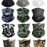 12 Pcs Summer Thin Camouflage Magic Headscarf Neck Gaiters, Seamless Unisex Face Covers for Outdoor Sun Protection Running & Cycling, Face Coverings