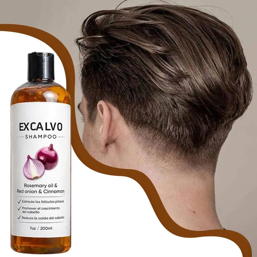 Rosemary Hair Shampoo Red Onion Extract Anti Hair Loss Nourish Follicle Oil Control Clean Scalp Soft Smooth Hair