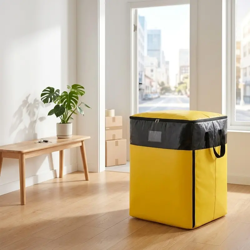 Space-Saving Storage Bag, Stackable Heavy-Duty Moving Bag, Ideal for Home Organization, Clothes and Bedding Storage, Multifunctional Pe Material, Versatile Storage Bag