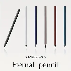 High end 1 metal pencil with new technology for unlimited writing, eternal ink free fountain pen, magic pencil, painting supplies, artist drawing pen, Writing Pens, school office stationery, Stationery Writing Tools