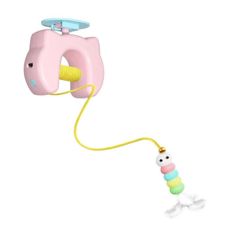 Automatic Cat Toy – Door Hanging Interactive Ball for Self Play & Energy Release