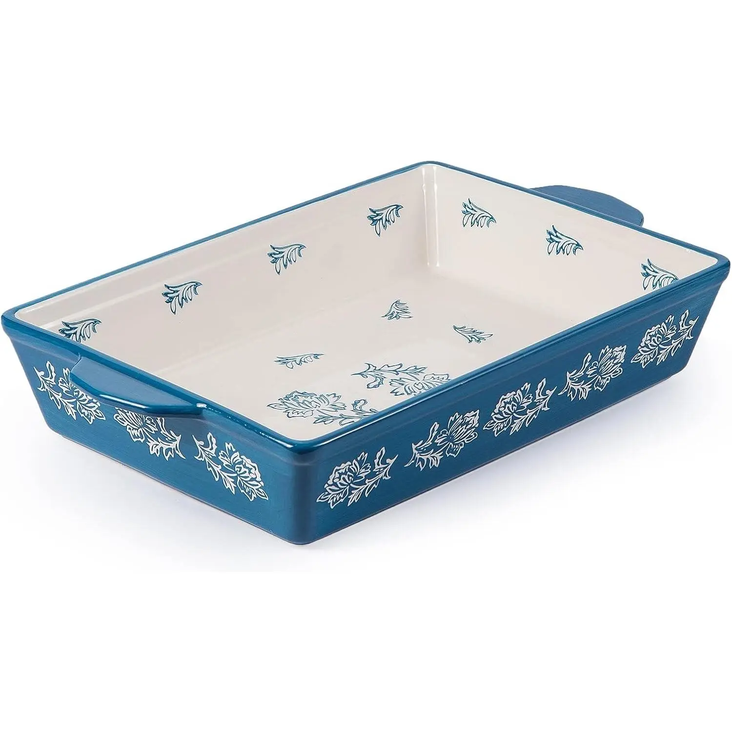Ceramic Casserole Baking Dish Set 13x9 Lasagna Pan Bakeware Sets