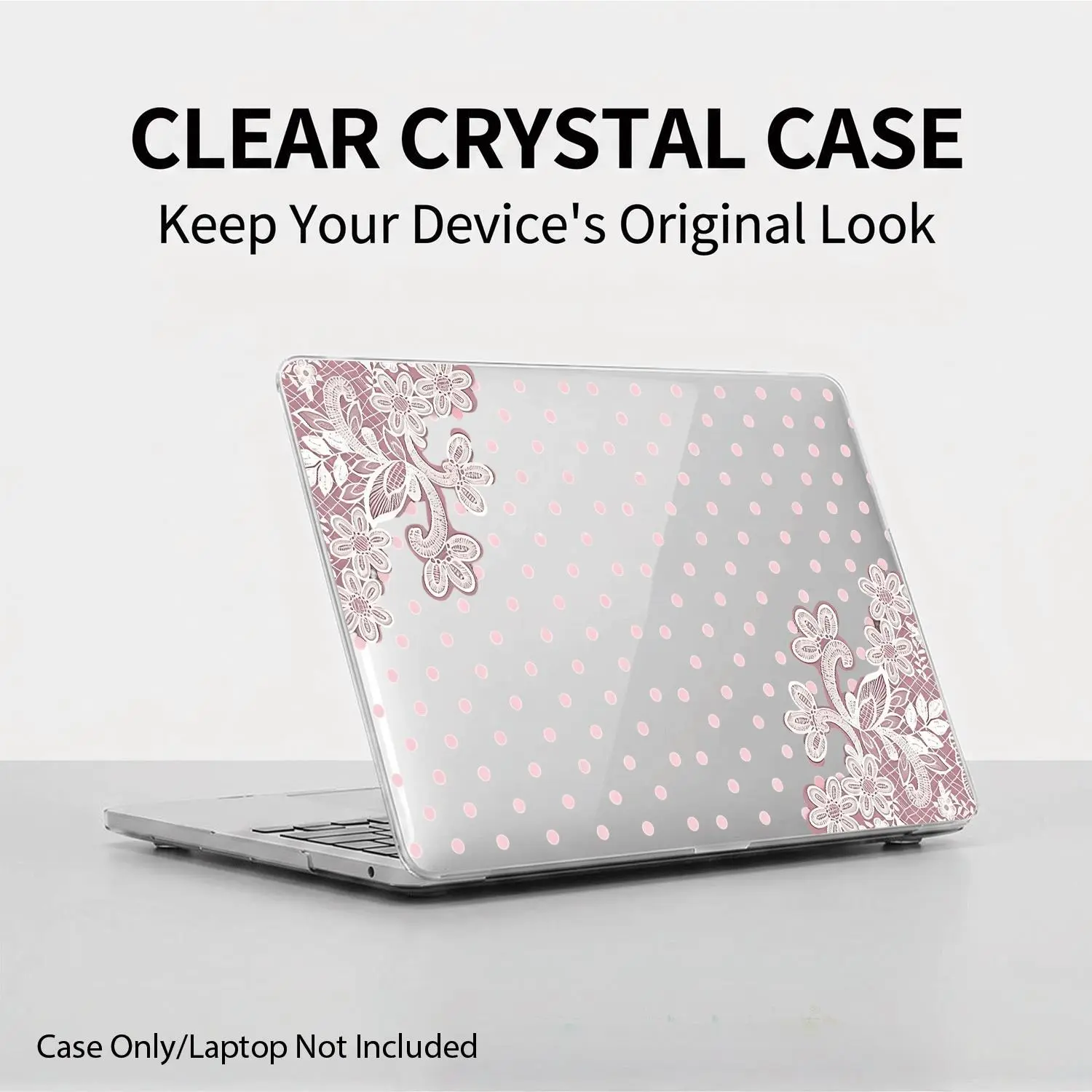 Clear Crystal Shockproof Case for MacBook/matebook,Full Transparent Hard PC Cover with Cooling Vents,Snug Fit Laptop Shell,compatible with 13 Neo/13.3 Air/13.3 Pro/13.6Air/14.2 Pro/15Air/16.2Pro/D16/14 Ultra