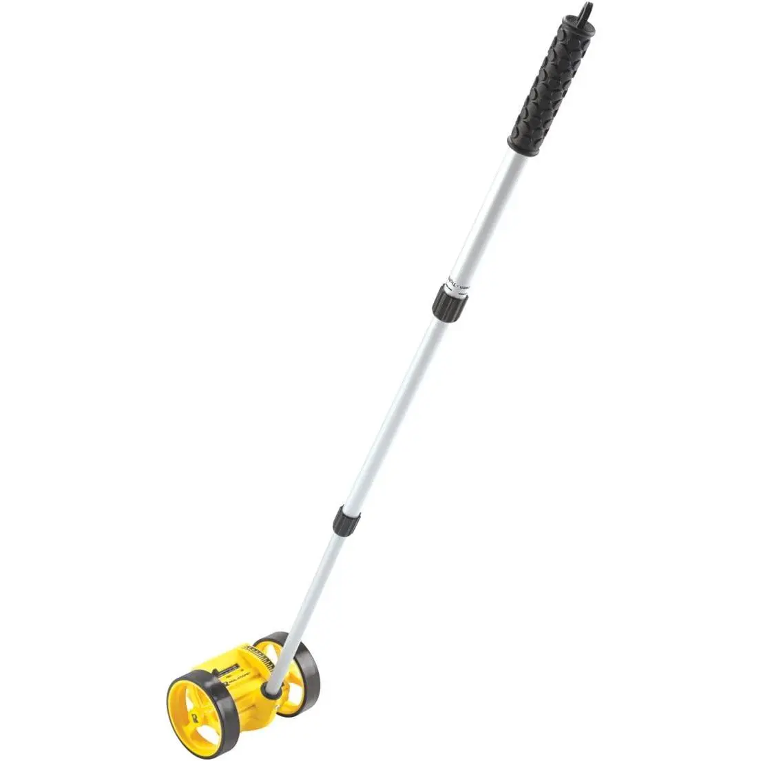 RT204 Dual 4-Inch Measuring Wheel - Accurate Distance Measurement Tool, Lightweight & Durable, Ideal for Construction, Landscaping, and DIY Projects - Yellow