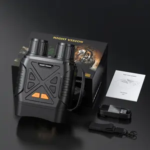 Night Vision Binoculars with 10x Digital Zoom, Long-Range Night Observation,  Rechargeable Battery, Ideal for Hunting and Camping