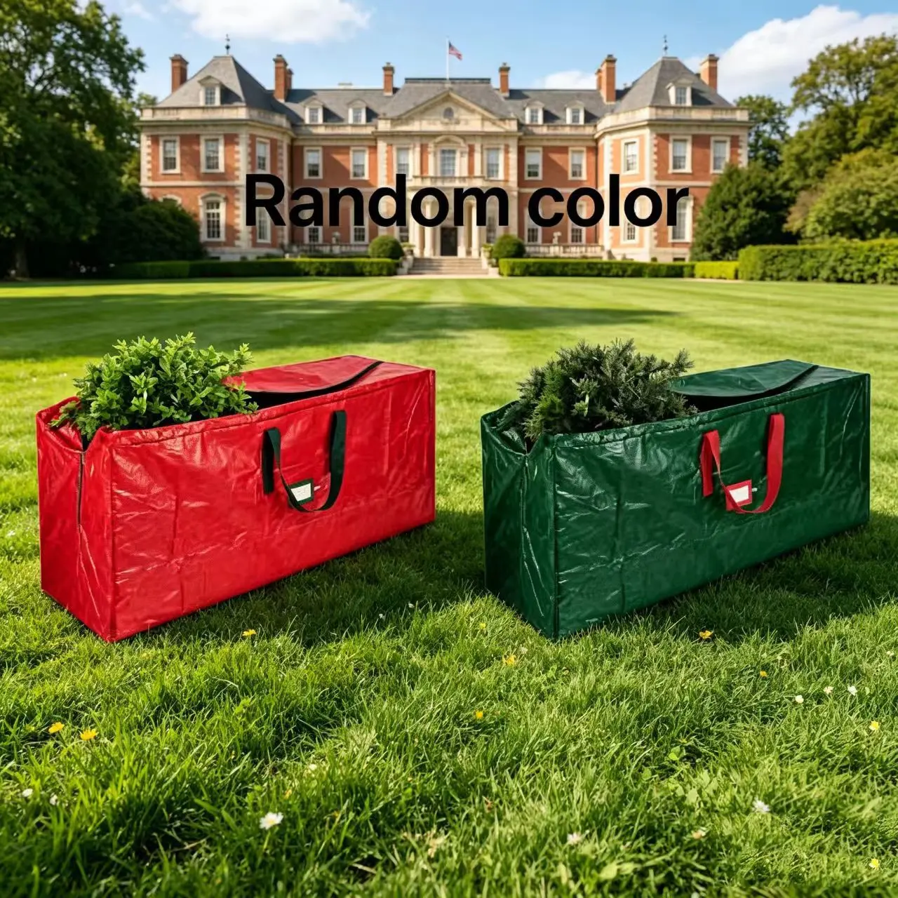 / Small Christmas Tree Storage Bag, Holiday Decor Organizer, Dust-Proof, Blanket & Doll Holder, Outdoor Gear Bag, Moving Box