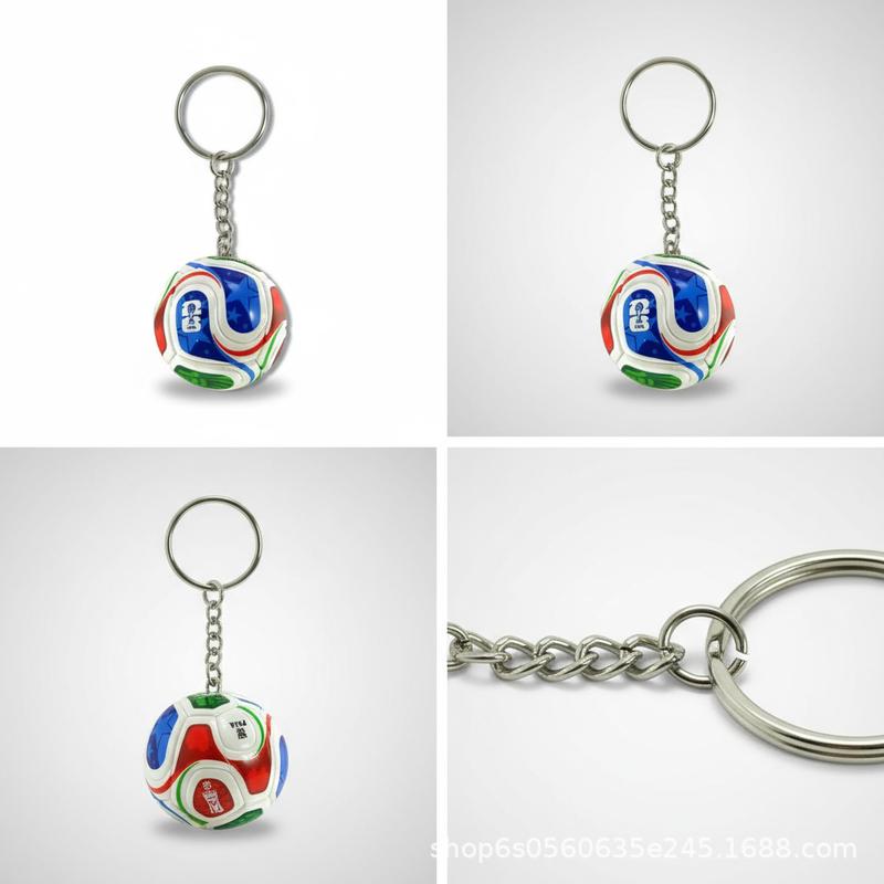 Football Pendant Keychain Exquisite Decoration - The Mighty Cup - 2026 World Cup Commemorative Item for Men and Women As A Gift