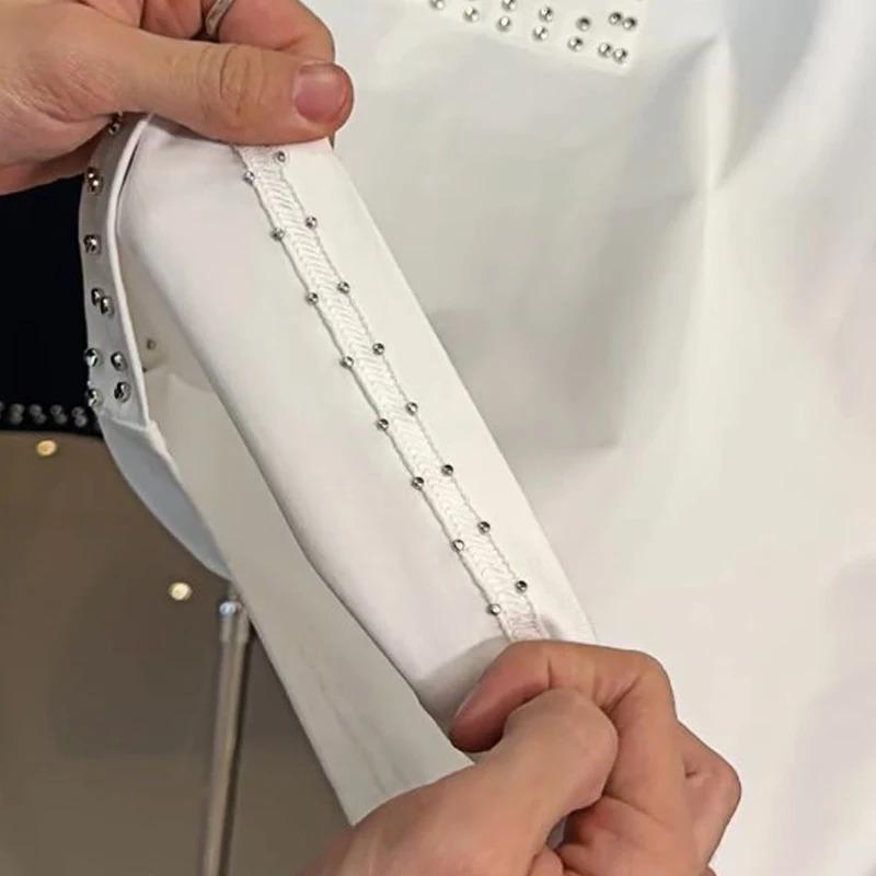 American Sle Heavy Du Casual T-irt Men's Spring Faion Loose Fit Svel Youth Leisure ort Sve Pure Color