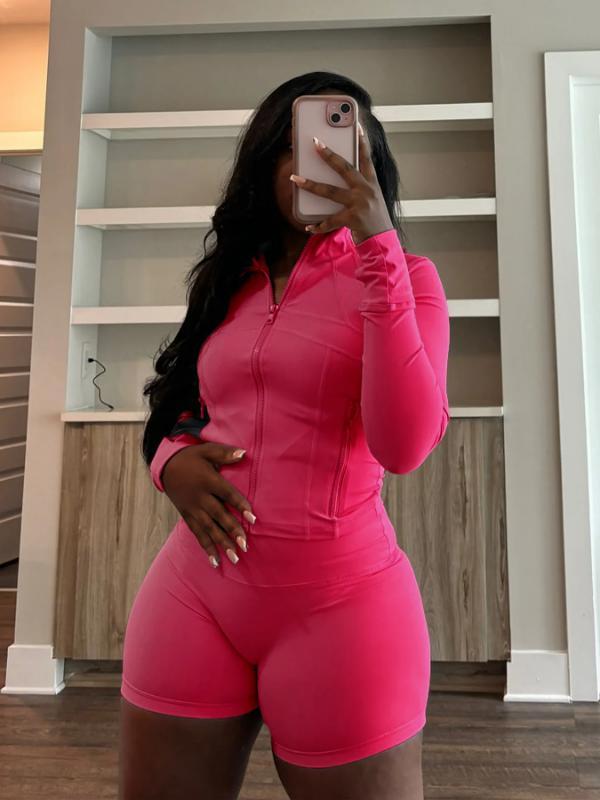 New2 piece sets women  Streetwear Lady Sports Tracksuit Set Lady Streetwear Shorts Outfit Set Sexy Women Two Pieces Club Macthing Top+Shorts colorblock print tee yoga clothes