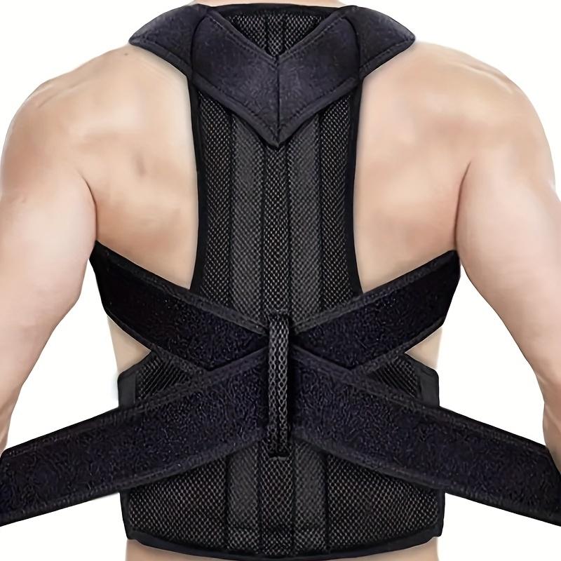 Adjustable Unisex Posture Corrector Brace - Stop Slouching and Hunching, Improve Back Alignment & Clavicle Support, Healthcare Aid