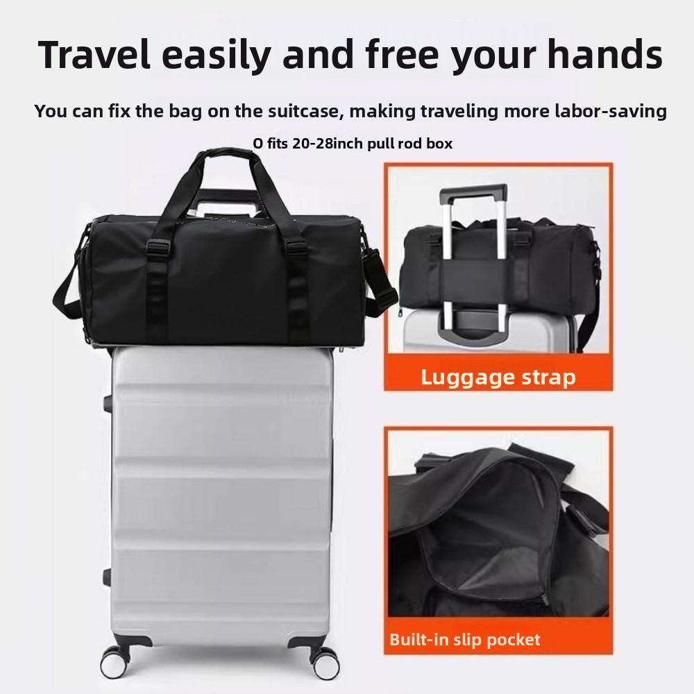 Fitness bag Travel bag Swimming bag Men's wet and dry separation training Hand luggage Short-distance women's large-capacity sports bag tide gym
