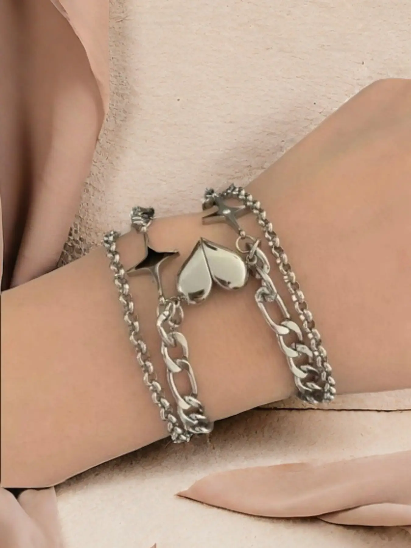 Magnetic Heart Jewelry Bracelet Set for Couples, Creative Valentine's Day Gift, Magnetic Attraction Design, Perfect for Him & Her