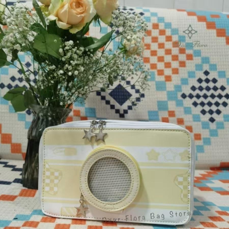 New Design Small Camera Ita Bag Fashionable Cute Girl Transparent DIY Cosplay Shoulder Bags Street Trend Messenger Crossbody Bag New Design Small Camera Ita Bag Fashionable Cute Girl Transparent DIY Cosplay Shoulder Bags Street Trend Messenger Crossbody Bag