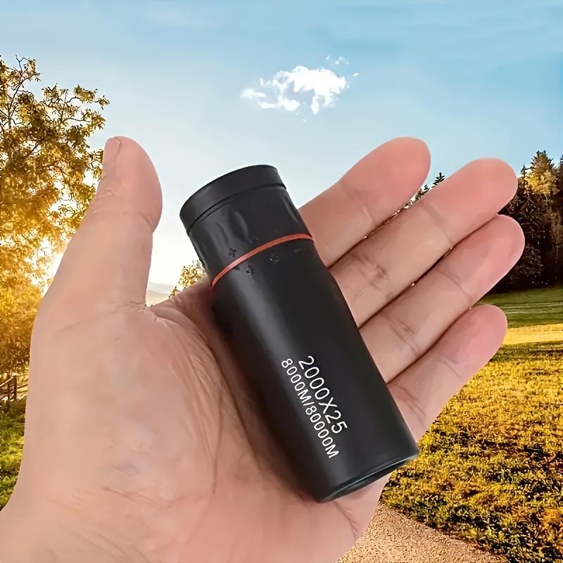 HD Monocular Telescope, Compact Portable for Travel, Hiking, Fishing, Camping, Stargazing, Concerts & Bird Watching