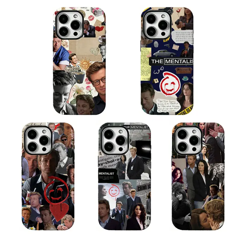 The MMentalist TV Show Phone Case,Retro Crime Drama Aesthetic,for iPhone 17 16 15 14 13 12 11 8 7 Plus Pro Max/X/XS/XR and for Samsung S21 S22 S23 S24 S25 S26 Fe/Plus/Ultra,The Best Gift for Yourself, Partner,Friends, and Family, Phone Accessor